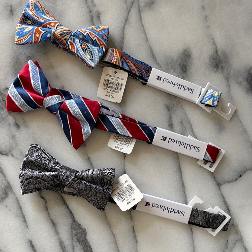 Three Saddlebred Bow Ties